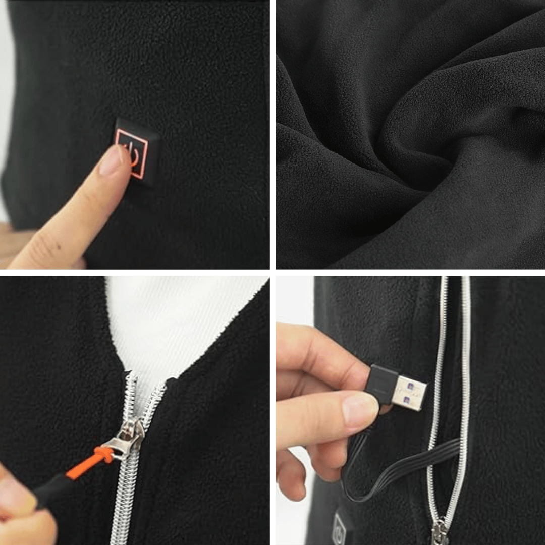 CozyBod™ - Verwarmd Lichaamswarmer Vest 3