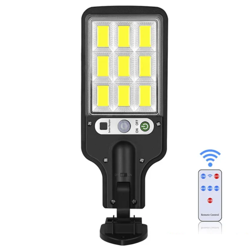 Solar-LED-schijnwerper met bewegingssensor