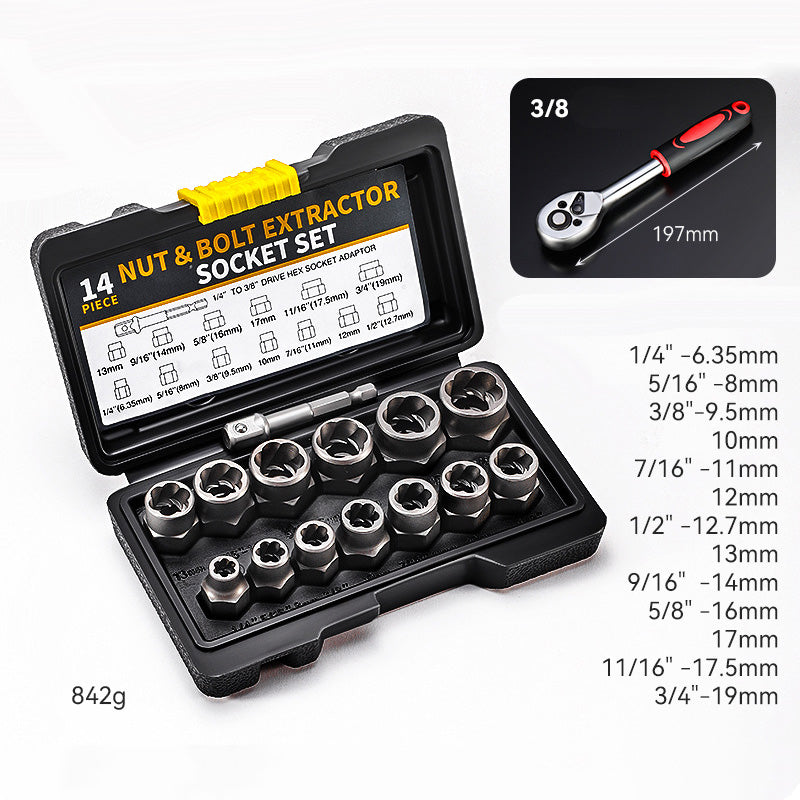 BoltXtract™ – Schroefverwijderaar-Set