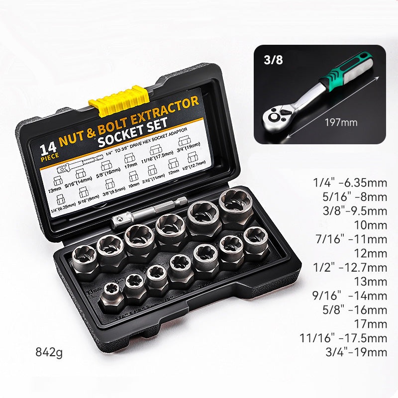 BoltXtract™ – Schroefverwijderaar-Set