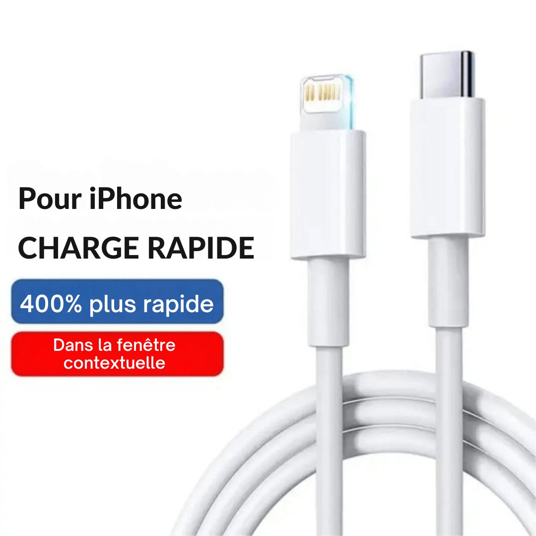 20W PD Snellaadkabel voor iPhone en iPad