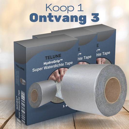 HydroGrip™ Super Waterdichte Tape – Koop 1, Ontvang 3!
