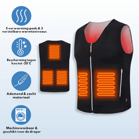 CozyBod™ - Verwarmd Lichaamswarmer Vest