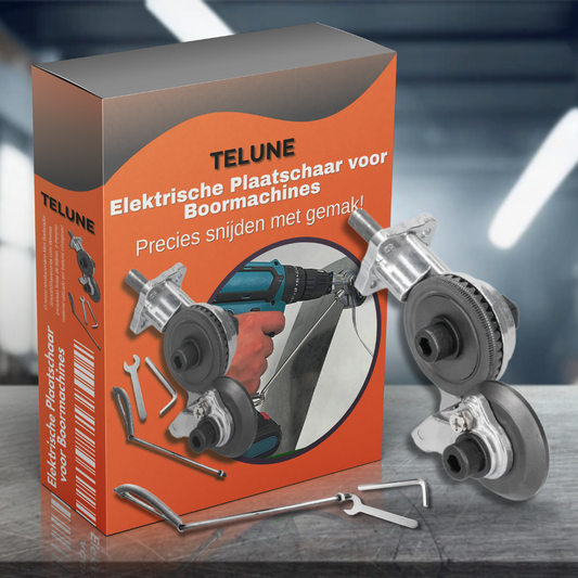 Elektrische Plaatschaar voor Boormachines