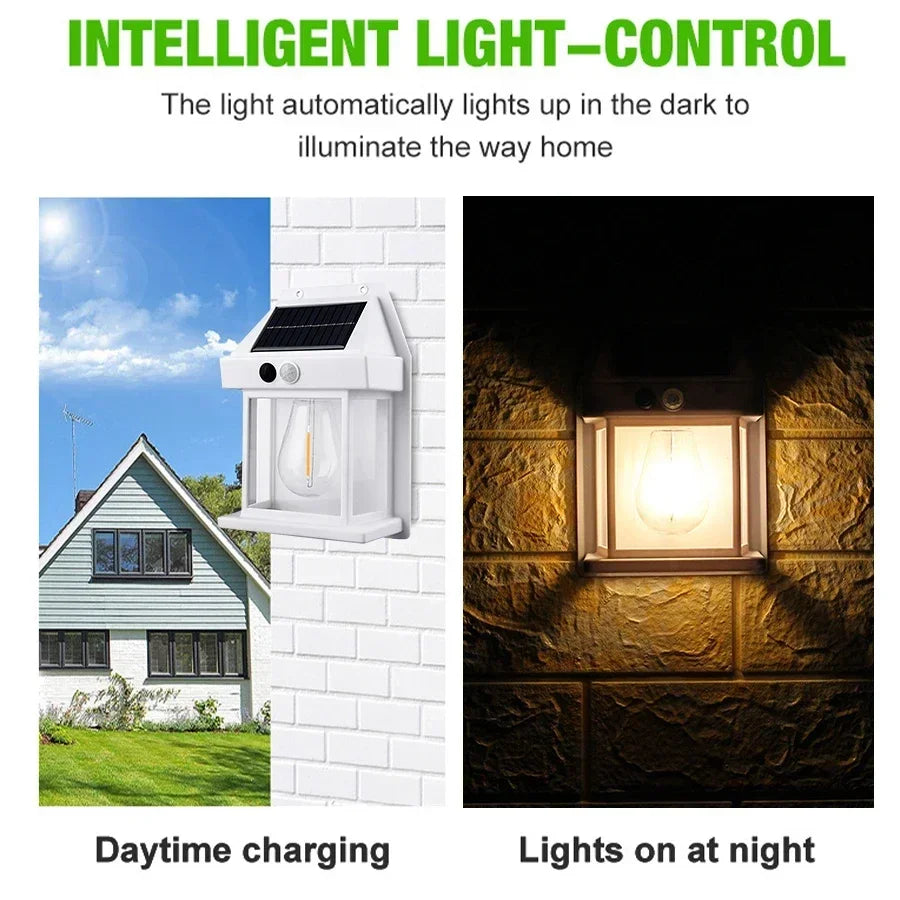 ZONNE-LED MUURLAMP